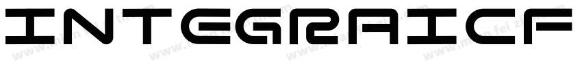 integraICF regular字体转换